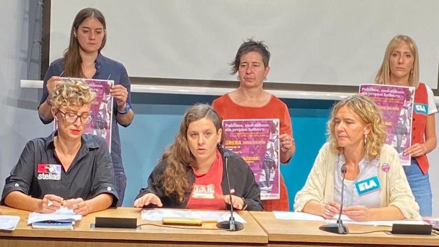 Steilas, ELA y LAB llaman a parar la enseñanza pública para frenar la reforma educativa