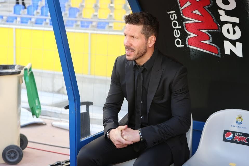 Partido entre la UD Las Palmas y el Atlético de Madrid. (ALEJANDRO RAMOS)
