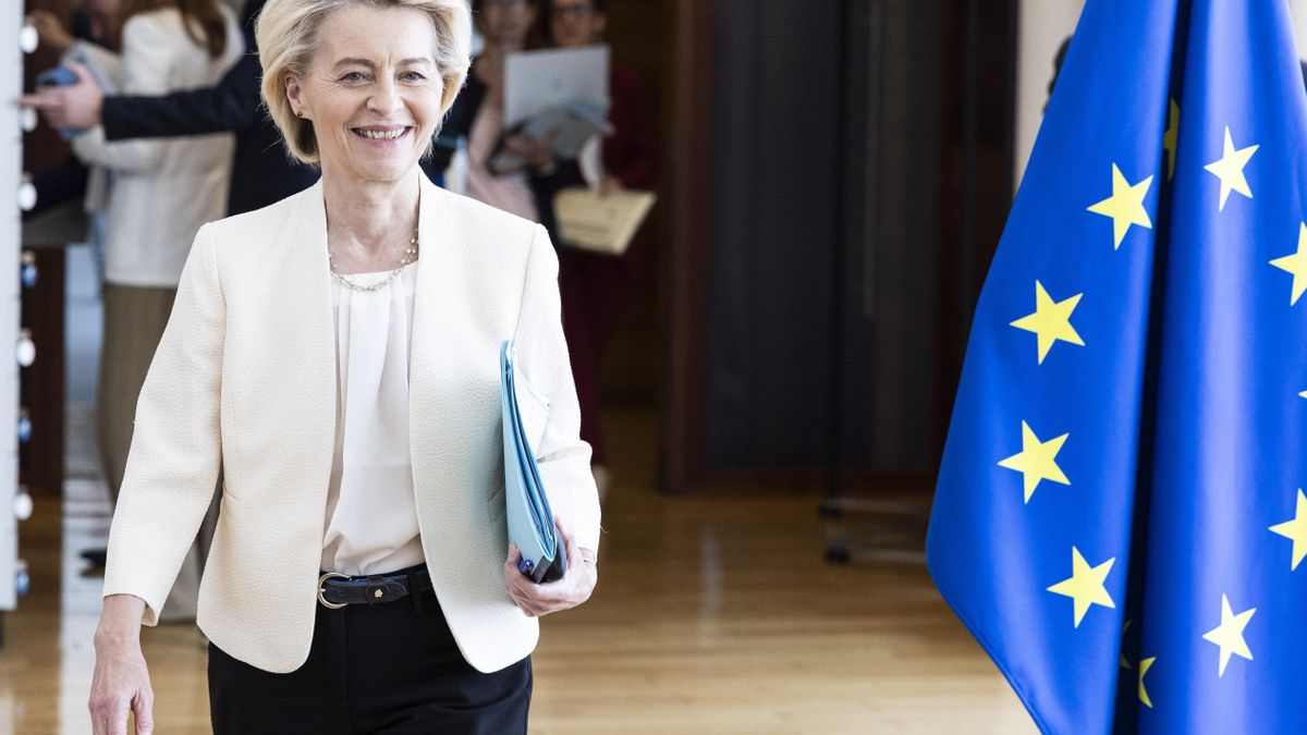 La presidenta de la Comisión Europea, Ursula von der Leyen.