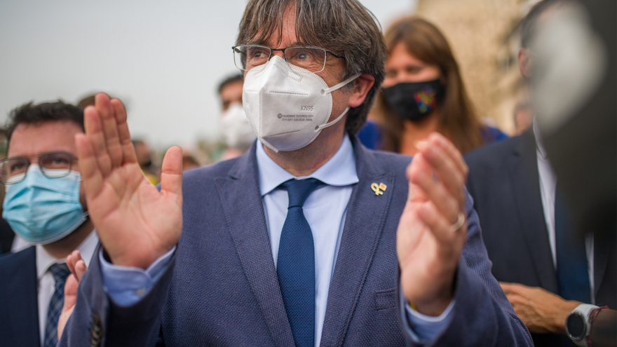 El expresidente de la Generalitat Carles Puigdemont. Foto de archivo.