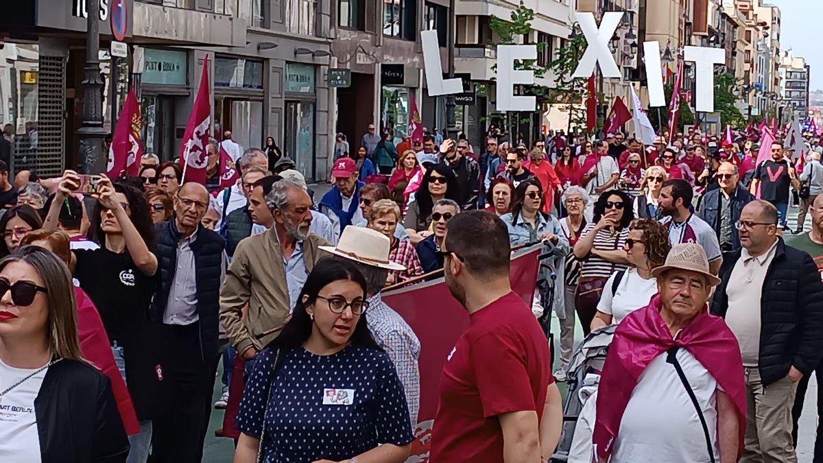 Cientos de personas exigen el 23 de abril el camino de 'León solo' y en libertad