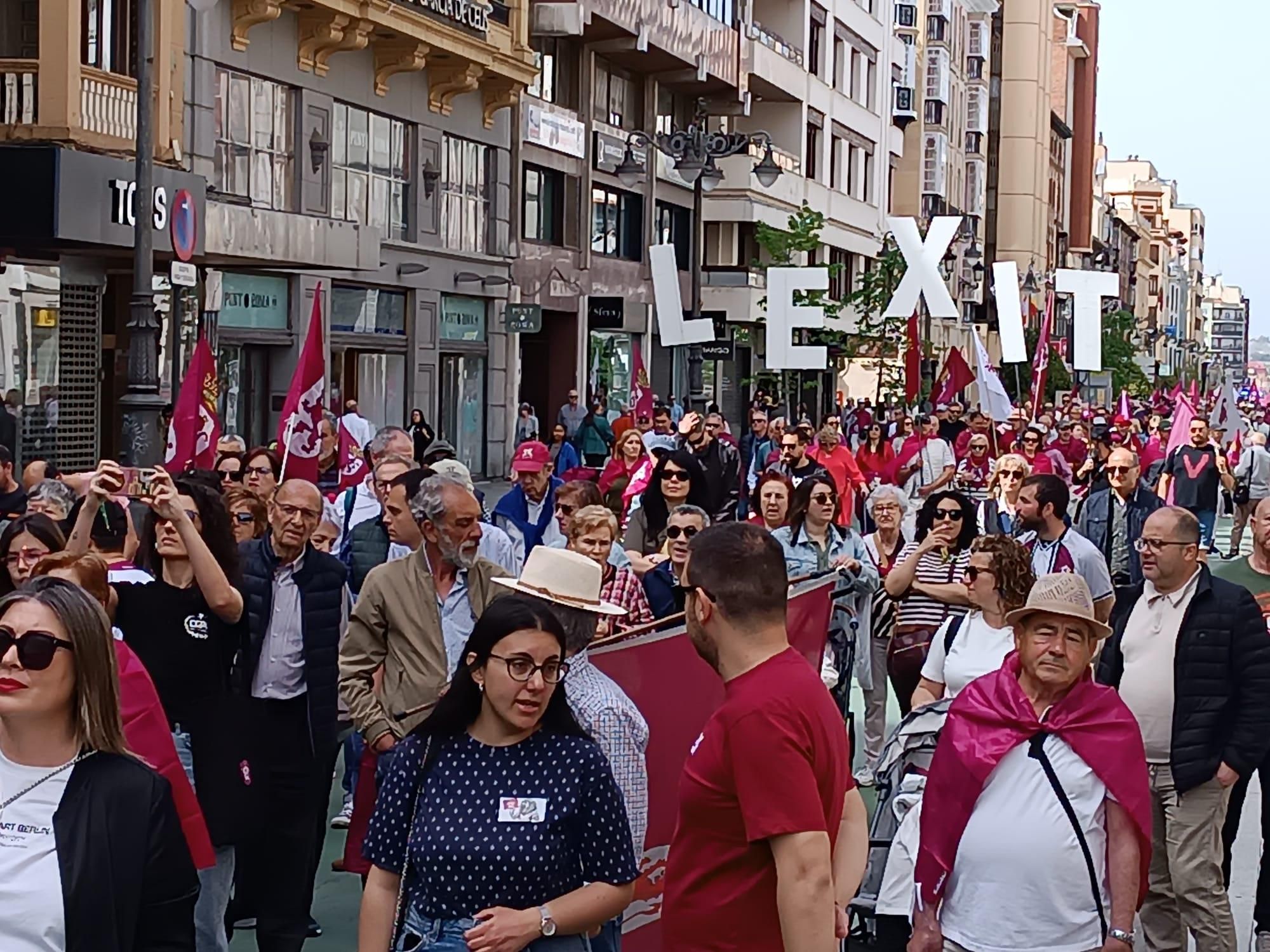 Cientos de personas exigen el 23 de abril el camino de 'León solo' y en libertad