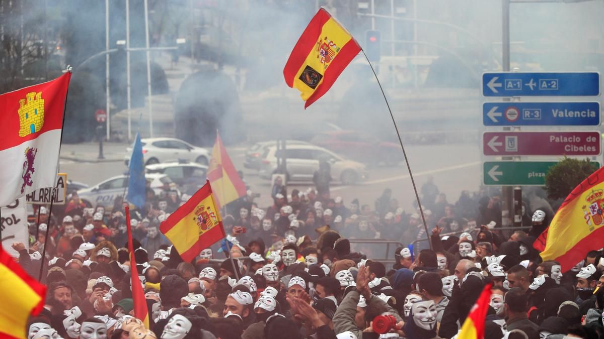La Delegación del Gobierno envía las protestas de Jusapol a 1,5 kilómetros de la cumbre de la OTAN