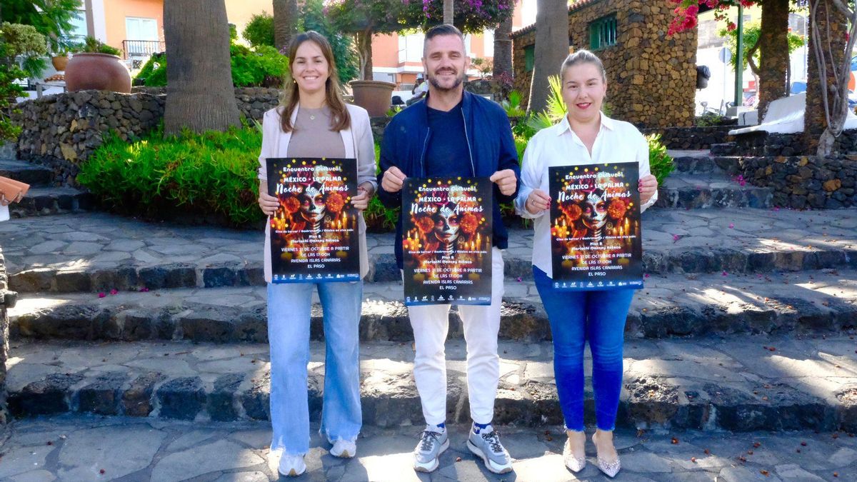 Presentación de  la 'Noche de Ánimas’  en El Paso.