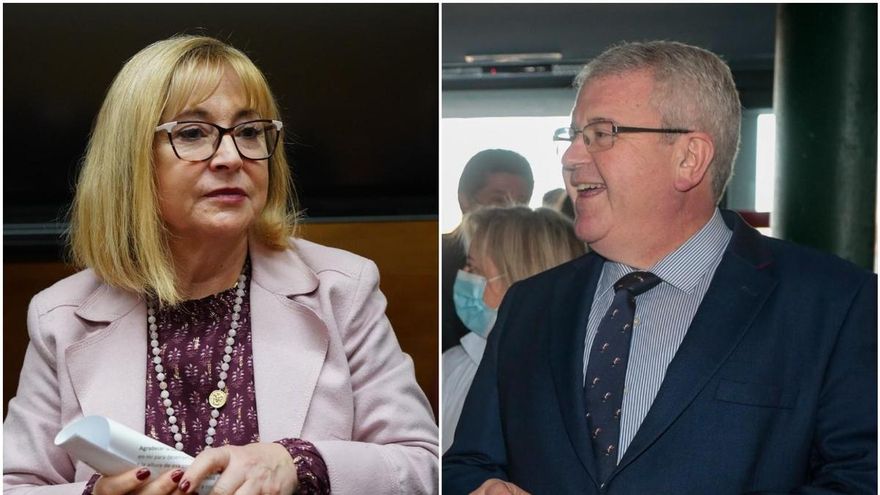 La pareja del PP que controla la sanidad pública en León: Alfonso Rodríguez-Hevia y Rosario Viloria Weruaga