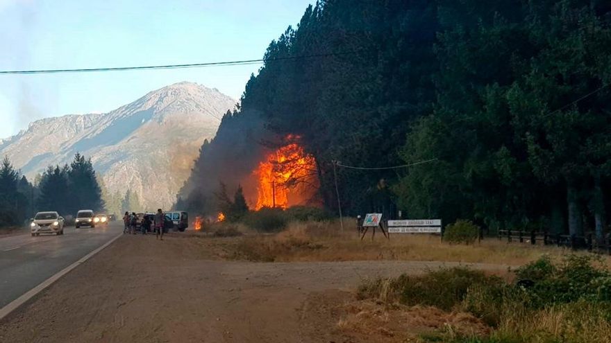 Murió otro poblador por quemaduras en los incendios de Chubut y suben a tres las víctimas fatales