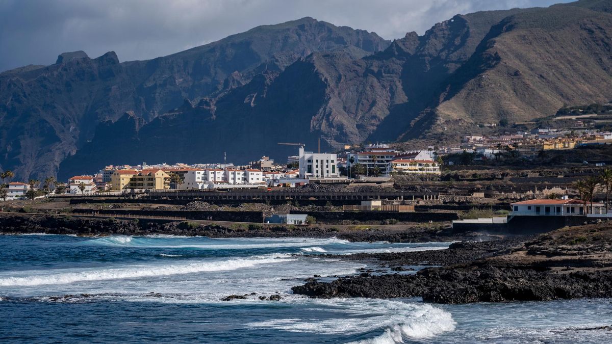 Costa del municipio Guía de Isora, en el sur de Tenerife.
