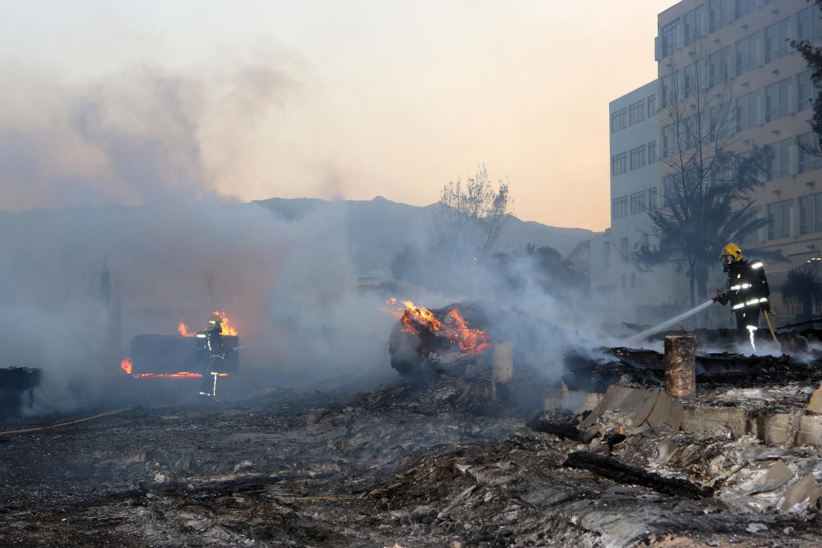 Incendio en La Garita (ALEJANDRO RAMOS)