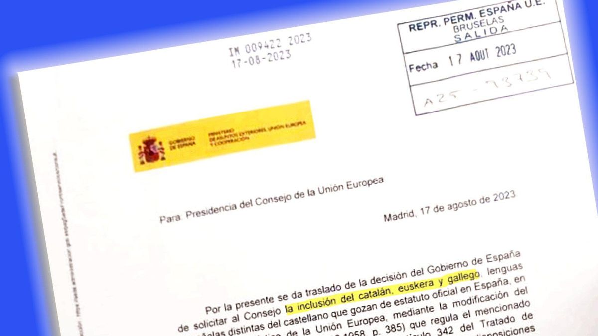 El documento que desbloqueó la negociación con Junts: Albares registró ante la UE hacer oficial el uso del catalán, euskera y gallego