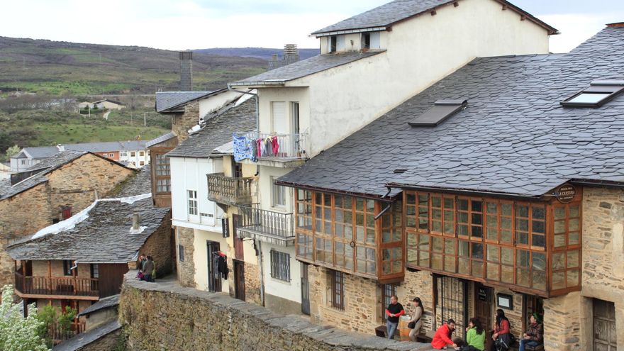 Calles de Puebla de Sanabria.