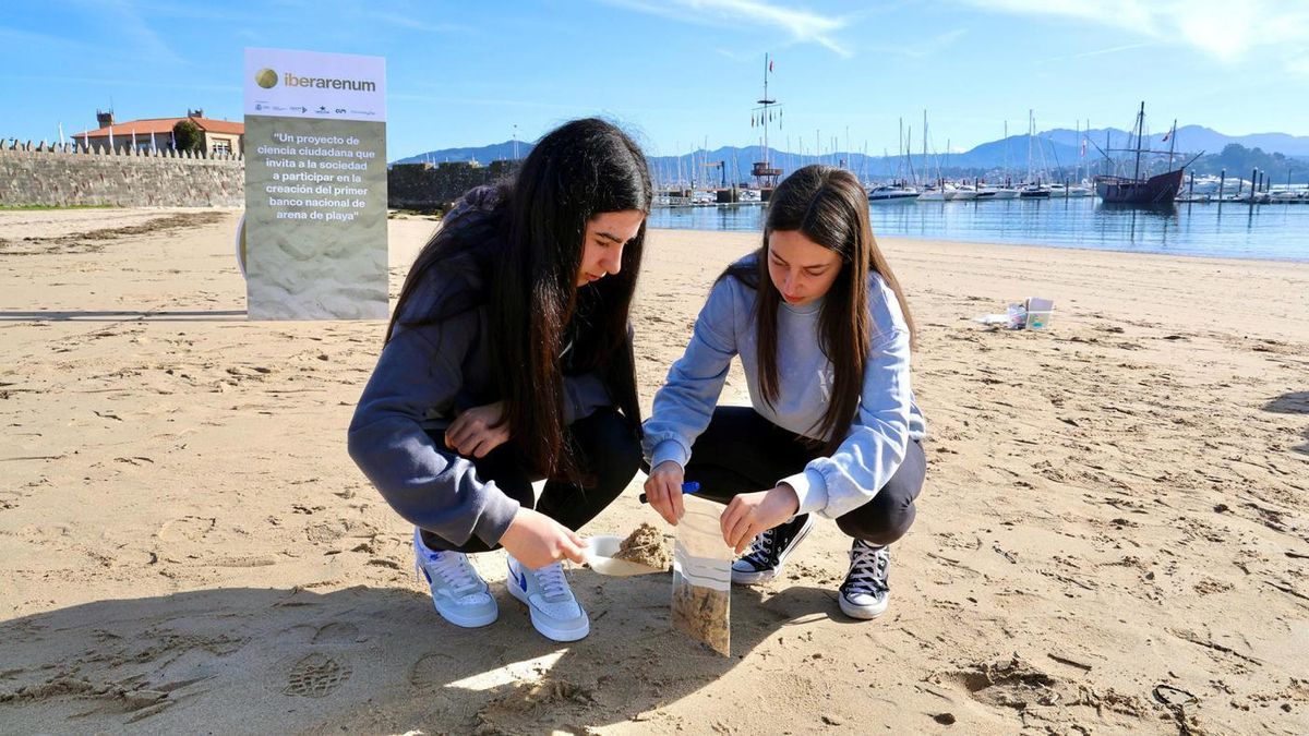 La Universidade de Vigo constituye el primer banco nacional de arena de playa de España