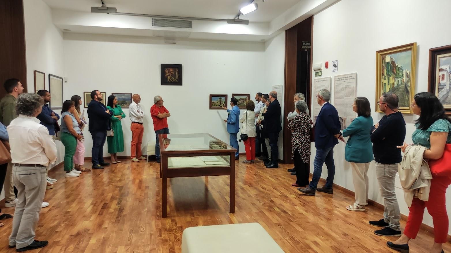 Un momento de la inauguración.