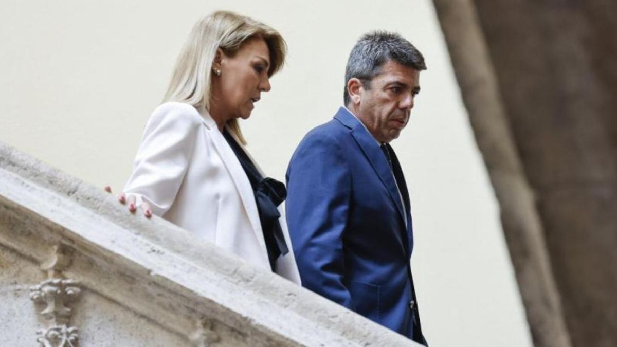 Susana Camarero y Carlos Mazón, en una imagen de archivo.