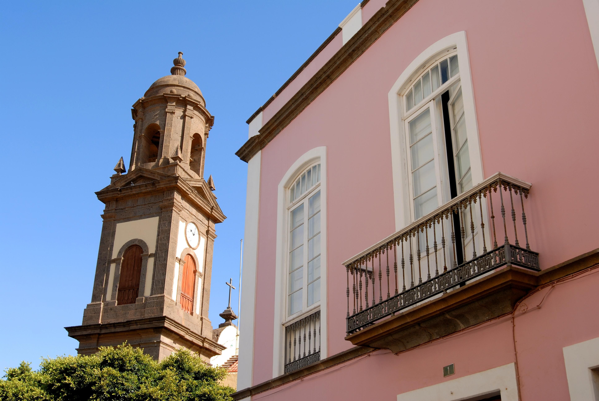 Arquitectura tradicional en Santa María de Guía.