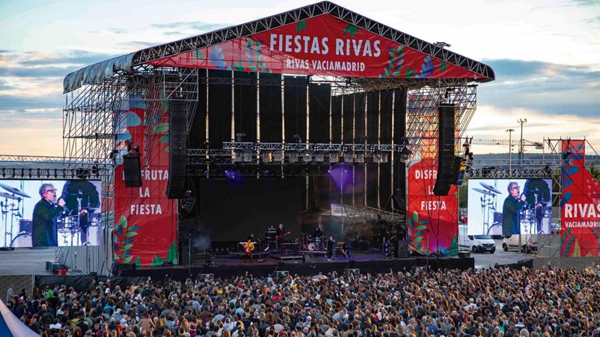 Fiestas de Rivas 2026: conciertos de Delaossa, Ojete Calor o Barry B, actividades gratis y programa completo