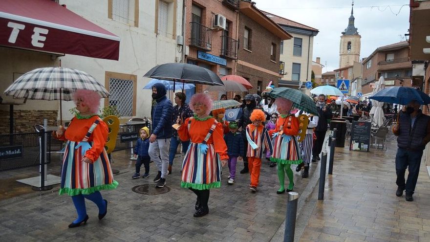 Carnaval 2022 pasado por agua en Yunquera de Henares (Guadalajara)