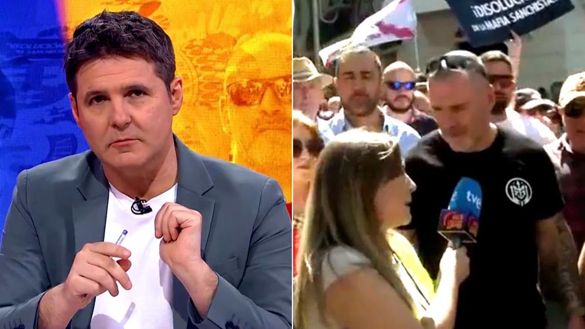 Cintora denuncia en RTVE los insultos del líder de Desokupa a una reportera de 'Malas lenguas': "Cobarde y miserable"