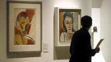 Imagen de archivo de dos obras de Picasso en una muestra del MNAC de Barcelona.