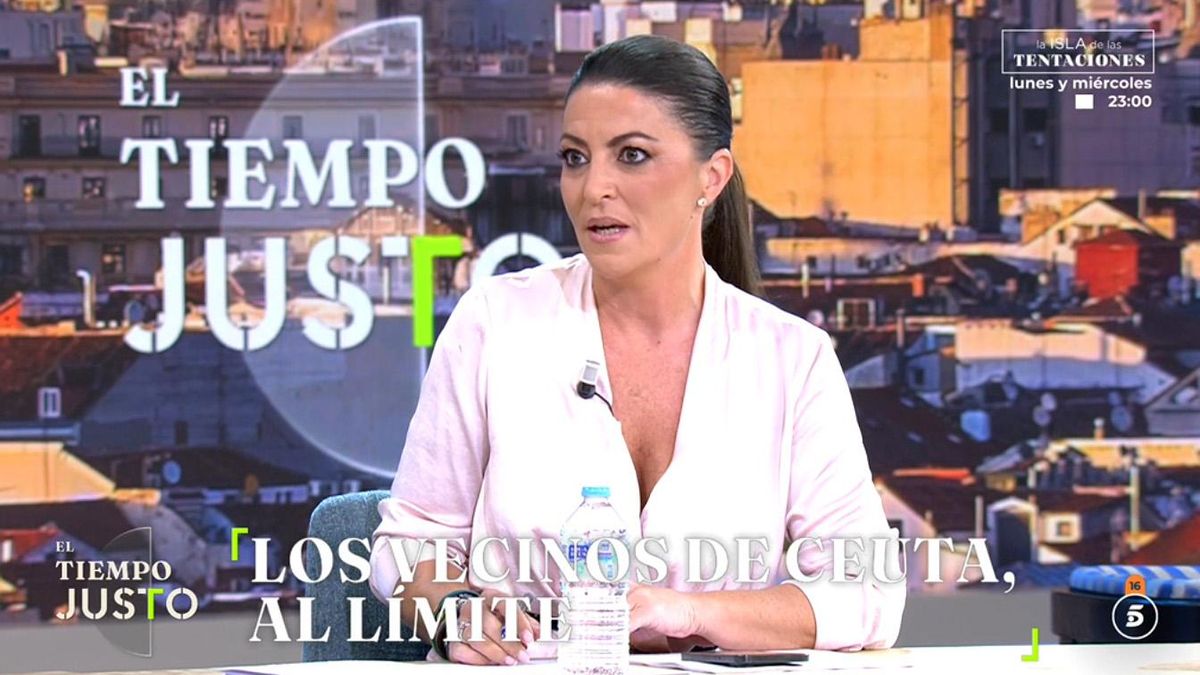Macarena Olona, en 'El tiempo justo'