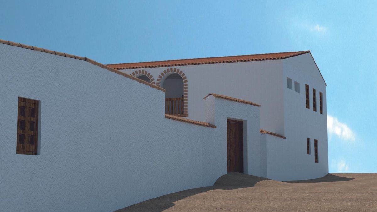 La conocida como puerta de los Almarjos.