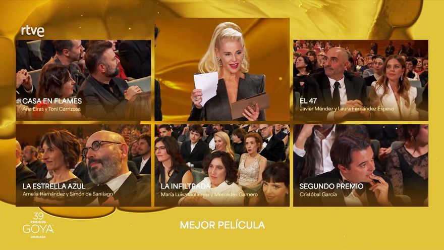 El momento de confusión en los Goya con la 'Mejor película', explicado por Tamar Novas: "Se ha rozado la catástrofe"