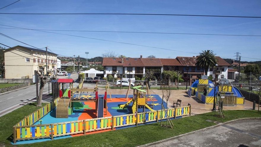Archivo - Parque infantil de Escobedo.