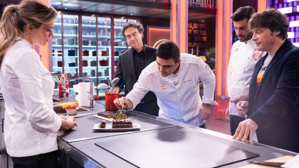 Jesús Quirós en su aparición en Master Chef
