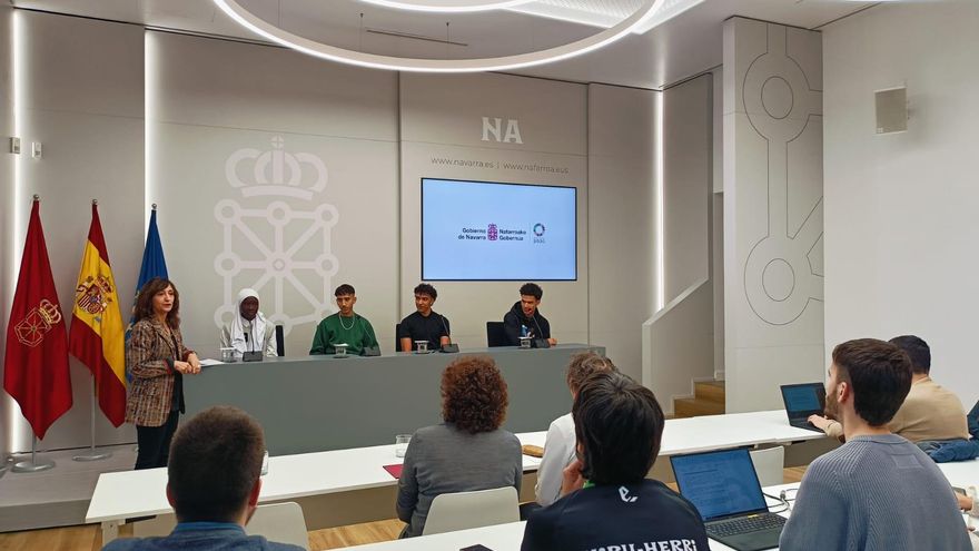 Las historias "de éxito" de Ndaye, Taha, Souffiane y Youssef: menores migrantes que se labran un futuro en Navarra