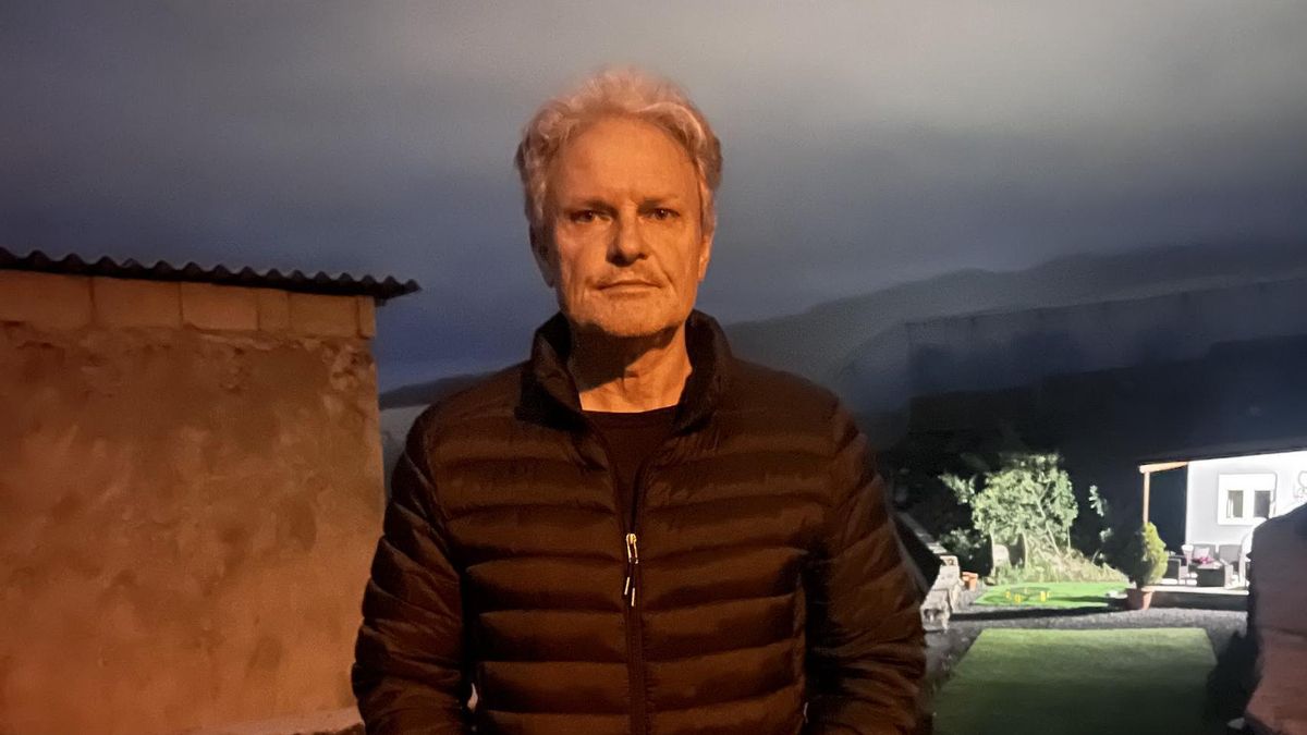 Vicente, uno de los afectados por el volcán de La Palma.