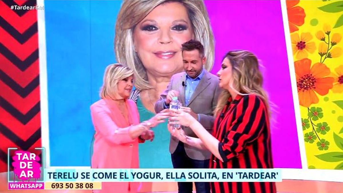 Terelu Campos junto a Frank Blanco y Verónica Dulanto