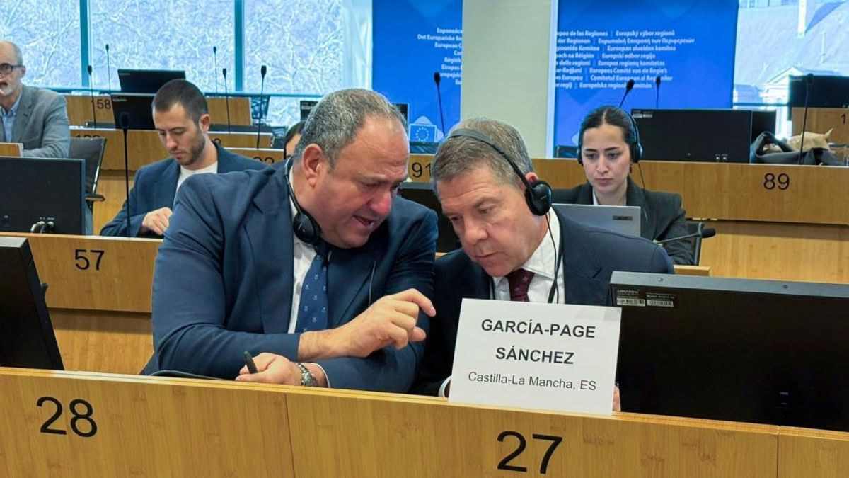García-Page en el Comité de las Regiones: “Sería bastante triste si el campo se abandona por los propios europeos”