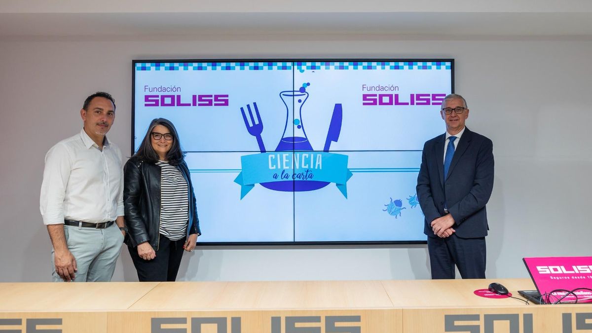 La Fundación Soliss renueva su compromiso con 'Ciencia a la Carta' para el curso 2025-2026