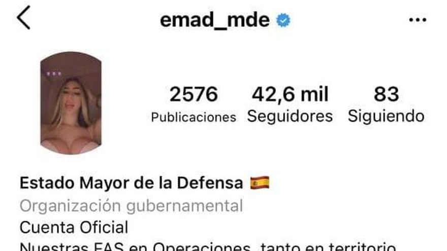 Captura hack Estado Mayor