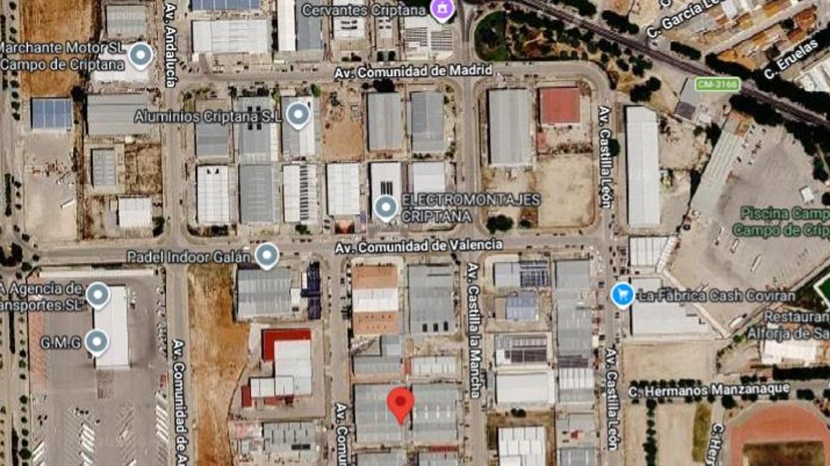 Polígono industrial Pozo Hondo, en Campo de Criptana, donde el Registo Mercantil aún ubica la sede de la extinta Proligarry, heredera de Oligarry