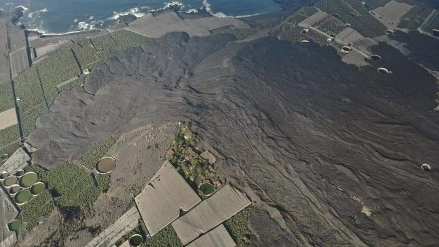 Continúan los vuelos de drones con cámaras térmicas para conocer la evolución de la temperatura de las coladas