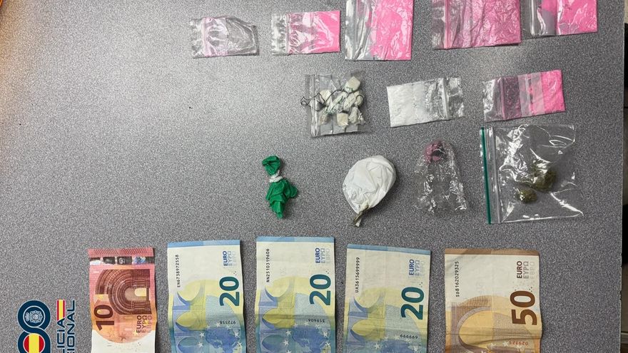 Detenido en Las Verónicas, en el sur de Tenerife, con cinco tipos de droga encima