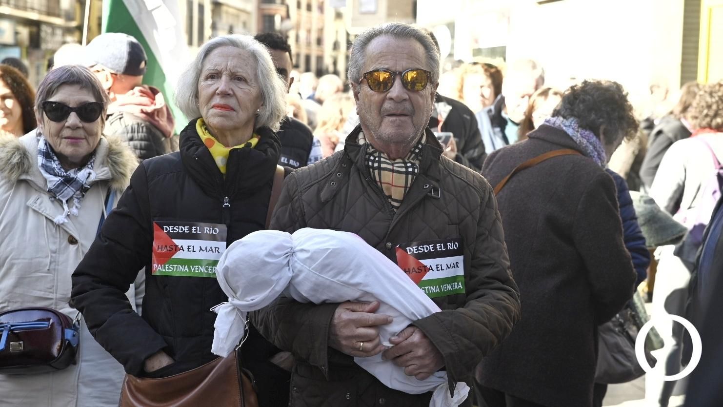 Manifestación por el pueblo Palestino.
