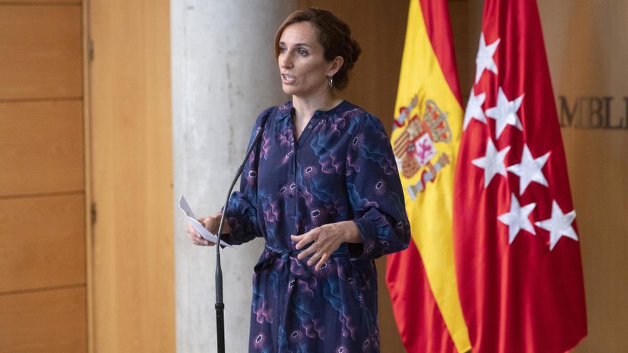 Archivo - La portavoz de Más Madrid en la Asamblea de Madrid, Mónica García. Archivo.