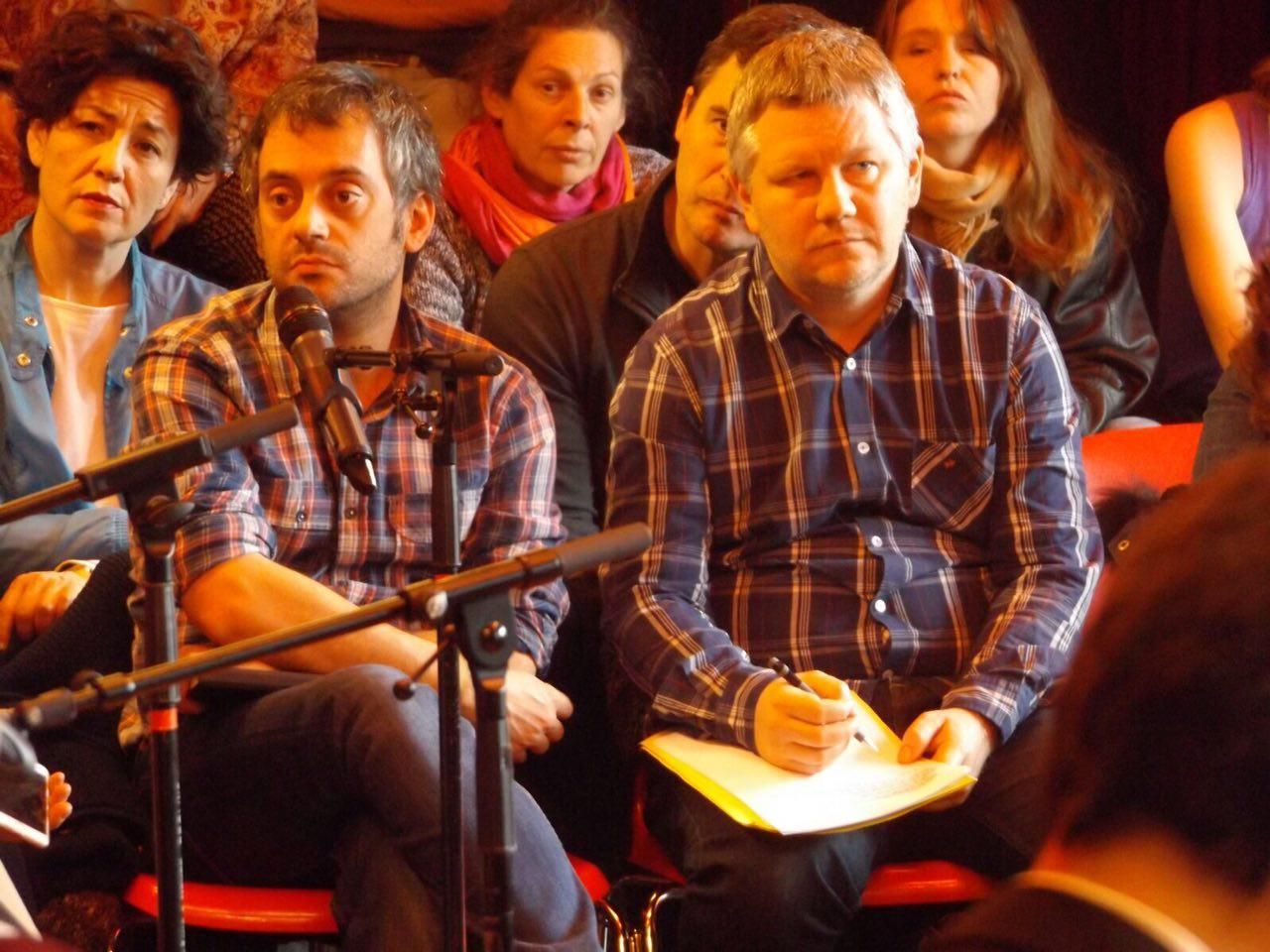 El alcalde de A Coruña durante el acto de presentación de @DieM25