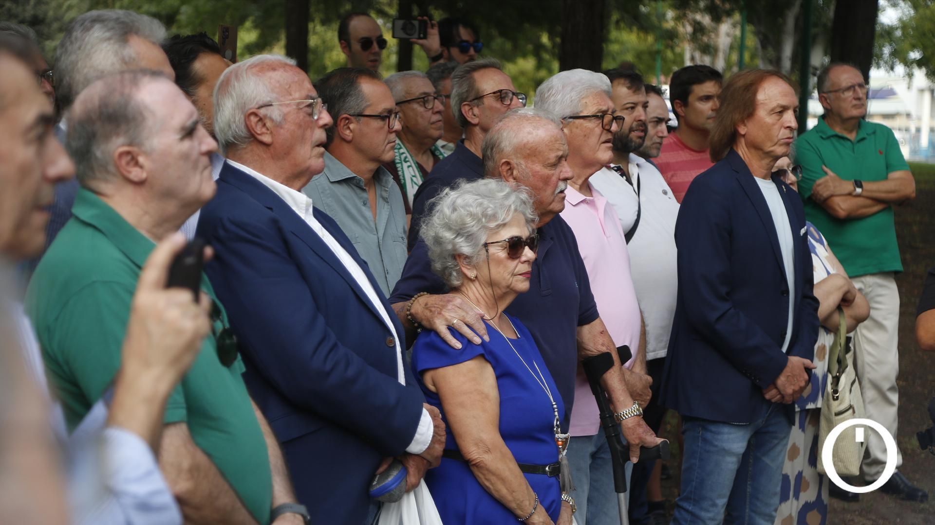 El eterno '8' del Córdoba CF ya tiene su espacio junto a El Arcángel