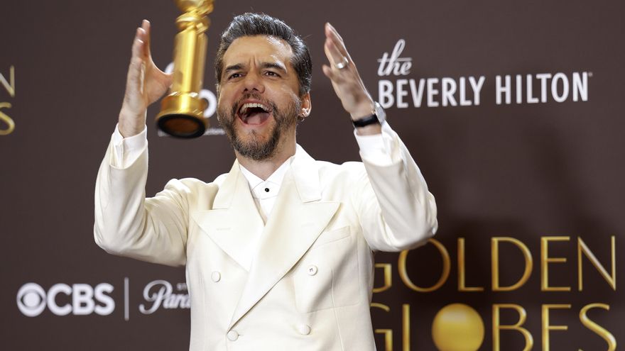 Wagner Moura dedica su Globo de Oro a "los que se mantienen fieles a sus valores"