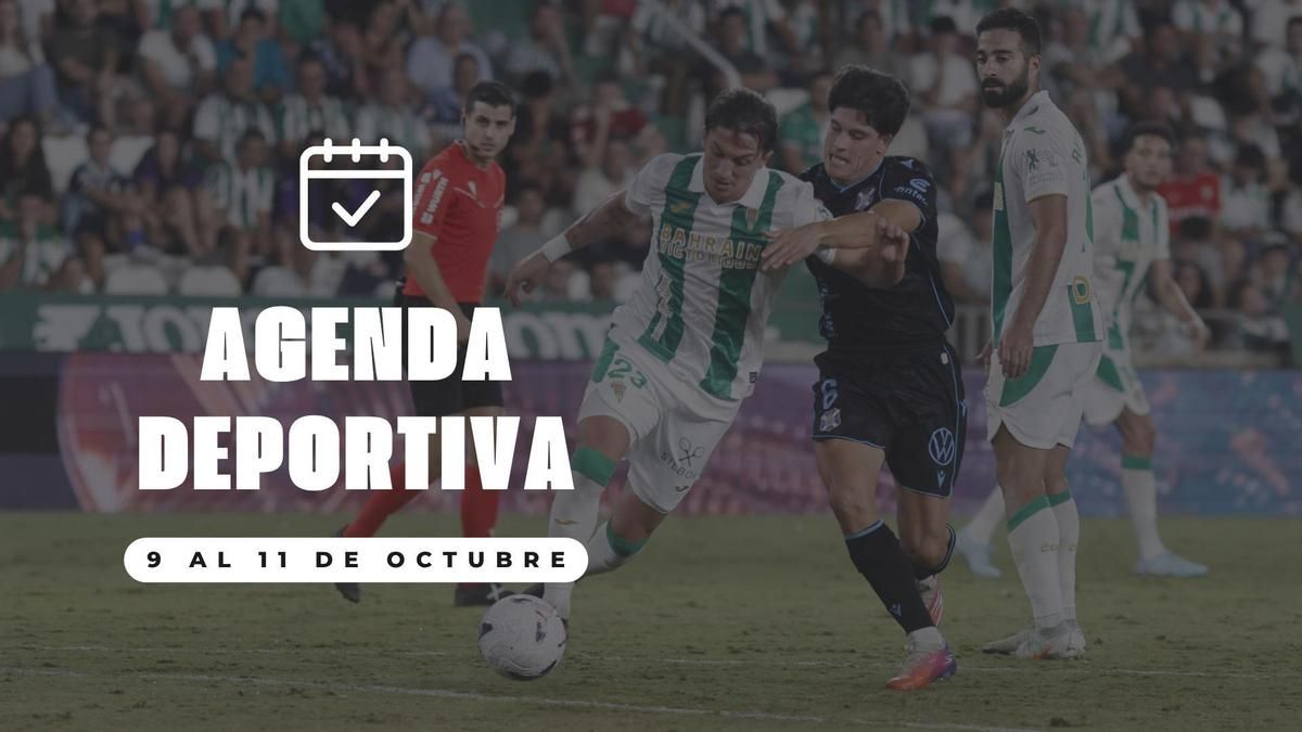 La agenda del deporte cordobés: el Córdoba CF visita Elda y la provincia se cita en tres derbis
