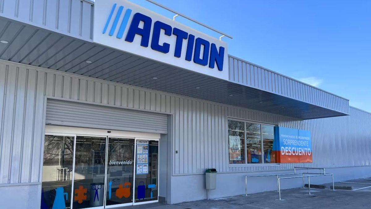 Fachada de una tienda Action en España.
