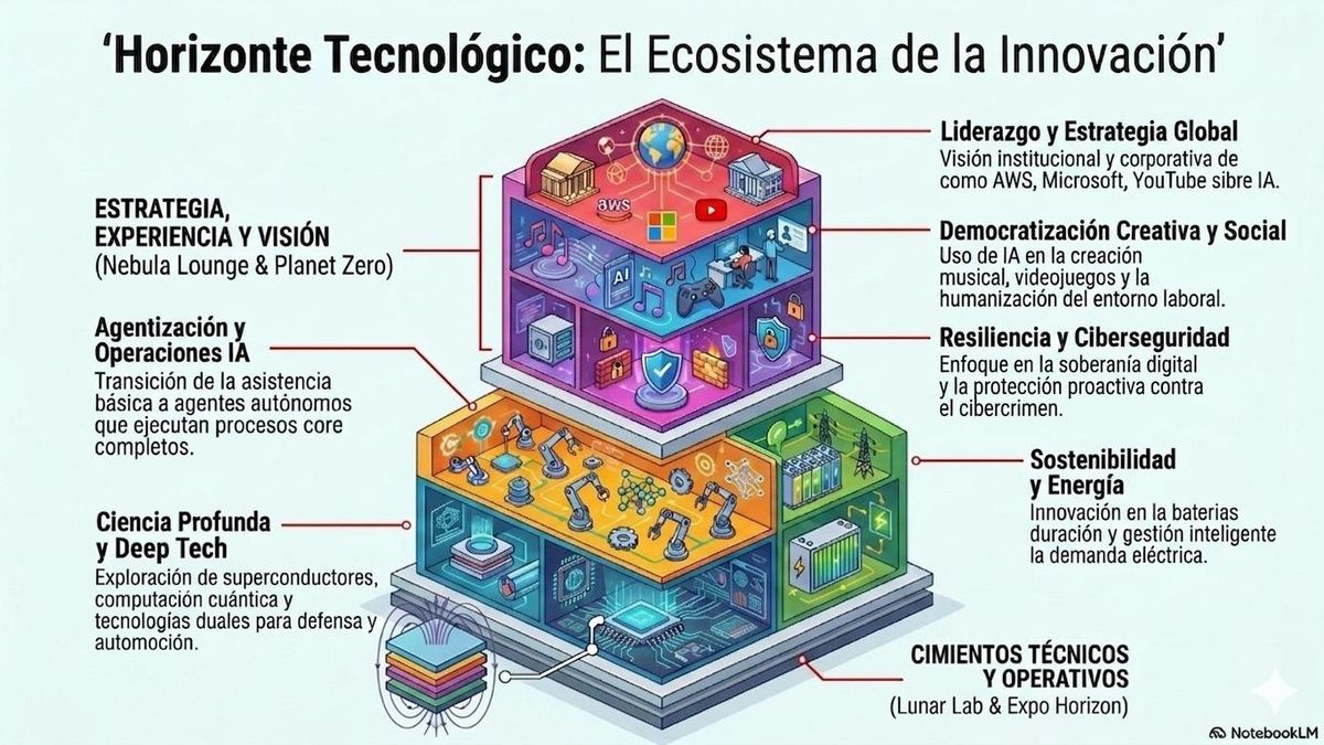 Infografía Horizonte tecnológico el ecosistema de la innovación