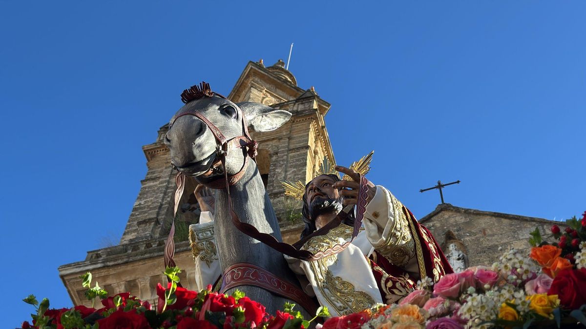 La Borriquita sale de San Lorenzo