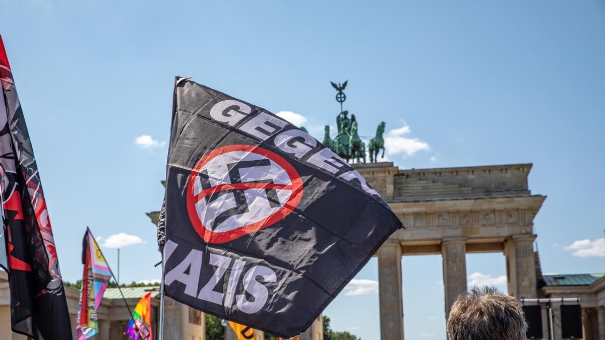 Foto de archivo de una manifestación en Berlín.