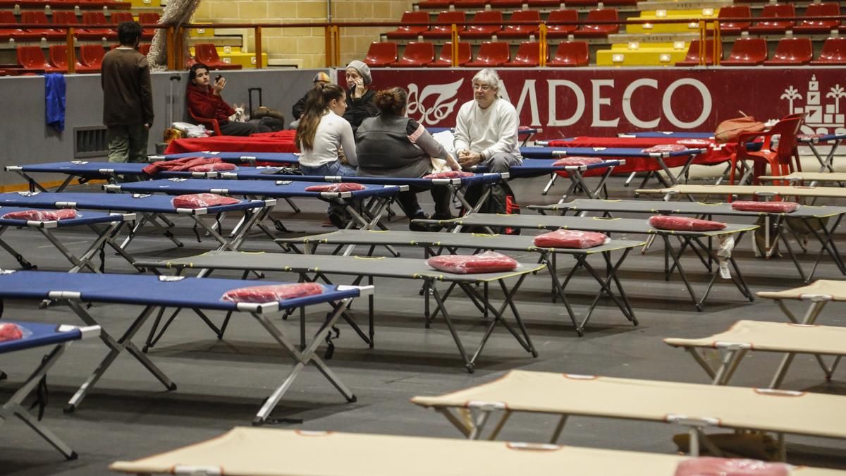 Familias en el dispositivo de Cruz Roja de Vista Alegre