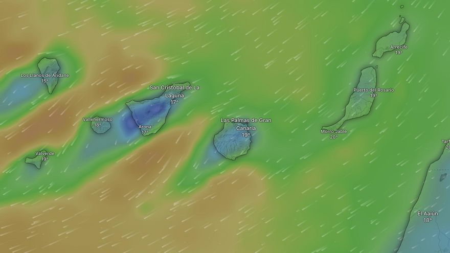 Aemet anuncia avisos amarillos en tres islas de Canarias para el inicio del puente