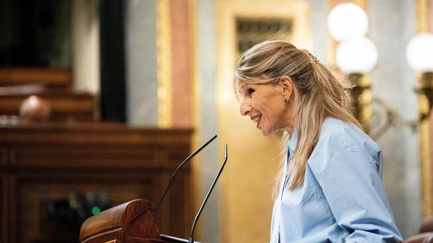 La vicepresidenta segunda y ministra de Trabajo y Economía Social, Yolanda Díaz.