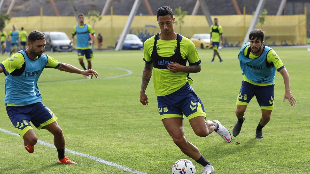 Los amarillos, en el último entrenamiento antes del estreno liguero